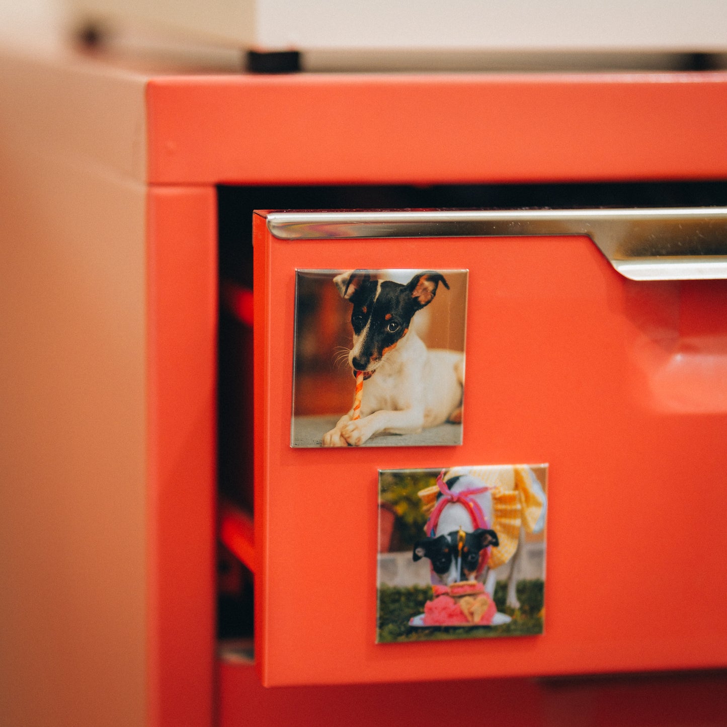 Set de Imanes Fotográficos Personalizados Cuadrados 5x5 cm